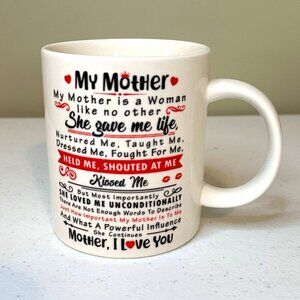 Mothers Day Gift mug Valentines Day Gift for Mom Valentine birthday for mother